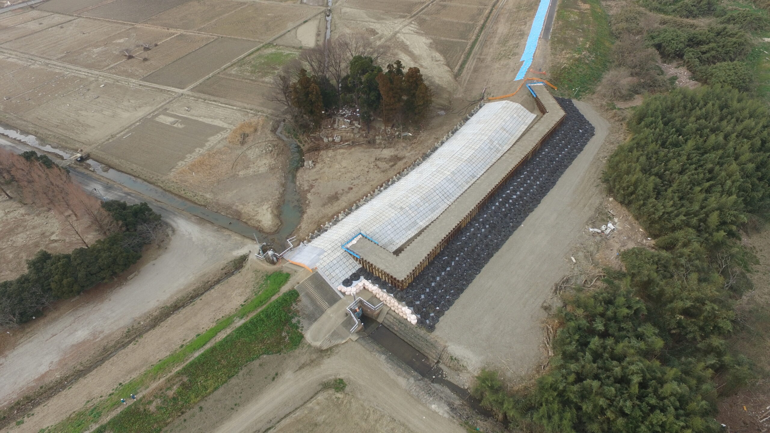 都幾川右岸災害復旧工事