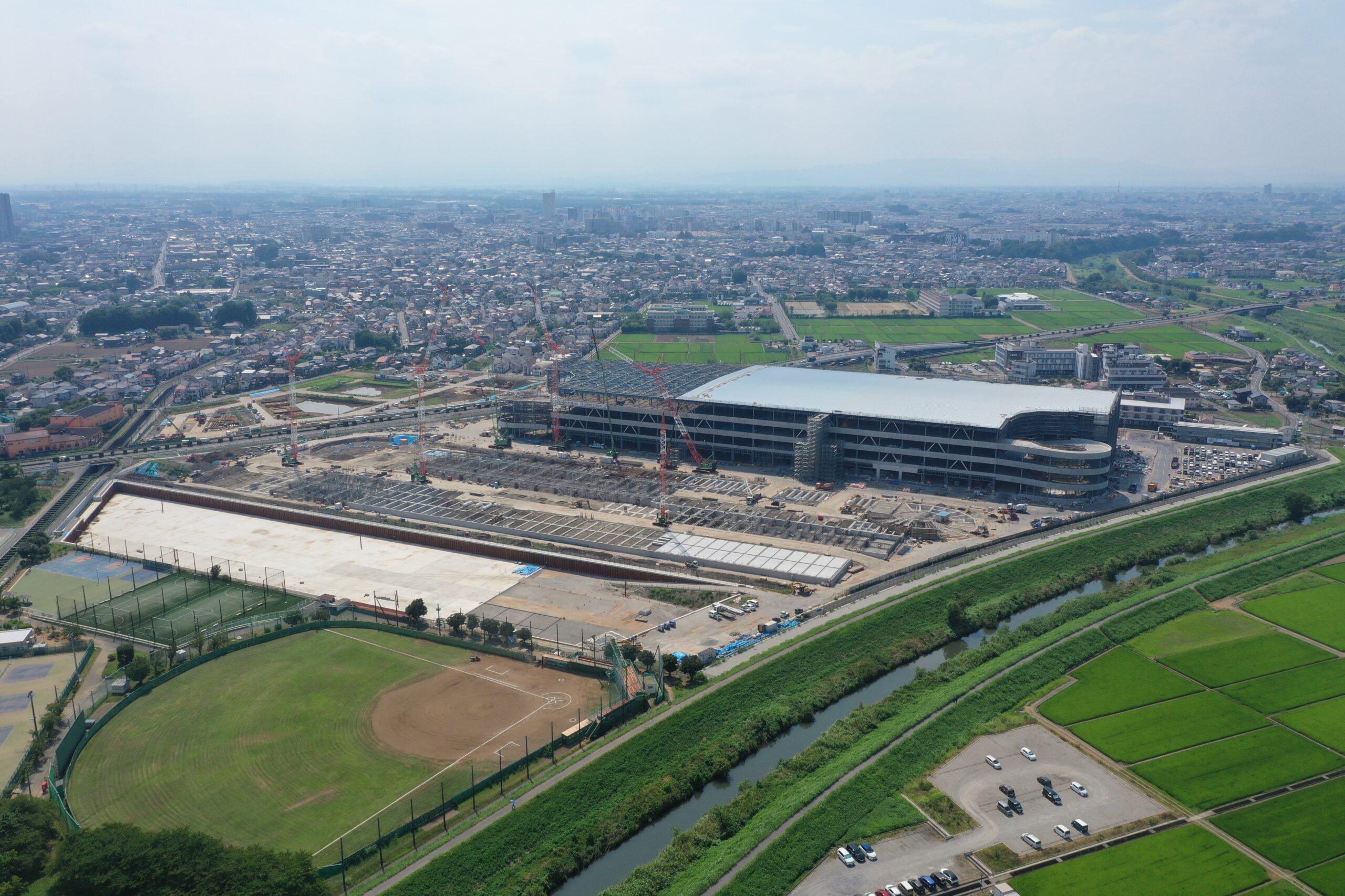 国道254号バイパスふじみ野地区土地区画整理事業